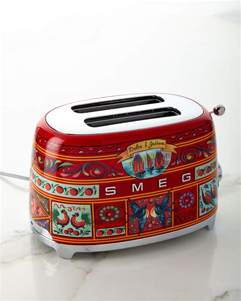 smeg toaster dolce gabbana
